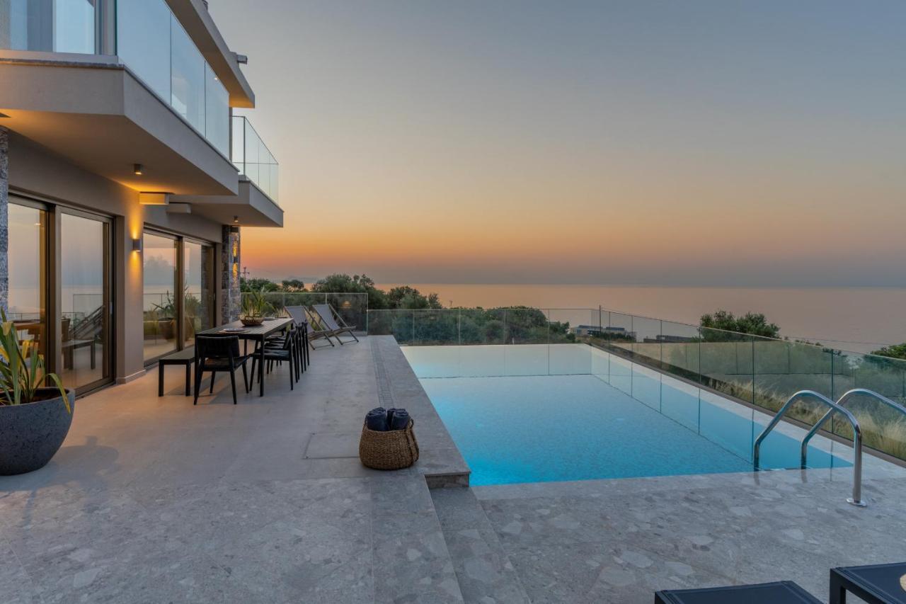 Villa Onyx - With Private Heated Pool Atsipopoulo Exterior foto