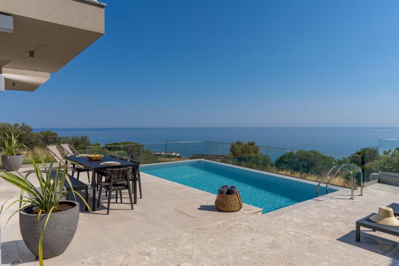 Villa Onyx - With Private Heated Pool Atsipopoulo Exterior foto