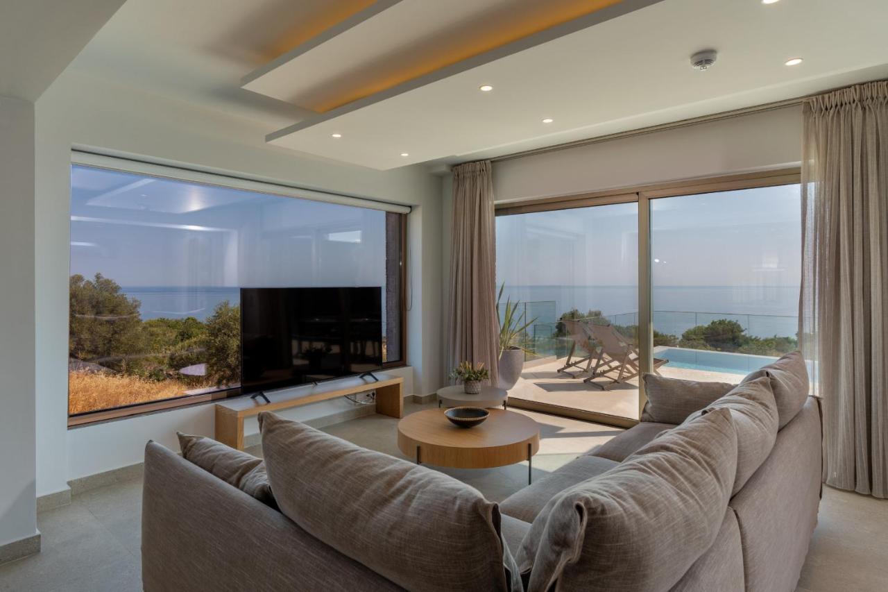 Villa Onyx - With Private Heated Pool Atsipopoulo Exterior foto